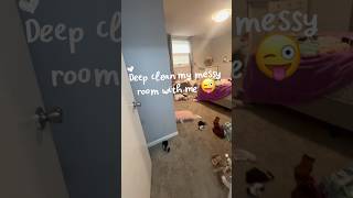 Deep clean my messy room with me!!! #cleaning