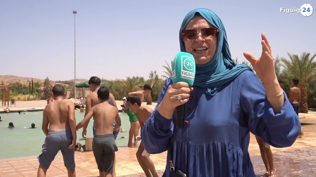 وأخير إفتتاح المسبح البلادي لمدينة فجيج بعد إنتظار طويل