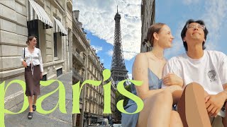 PARIS VLOG 🇫🇷 our first time abroad together & creating k-drama worthy moments | Sissel