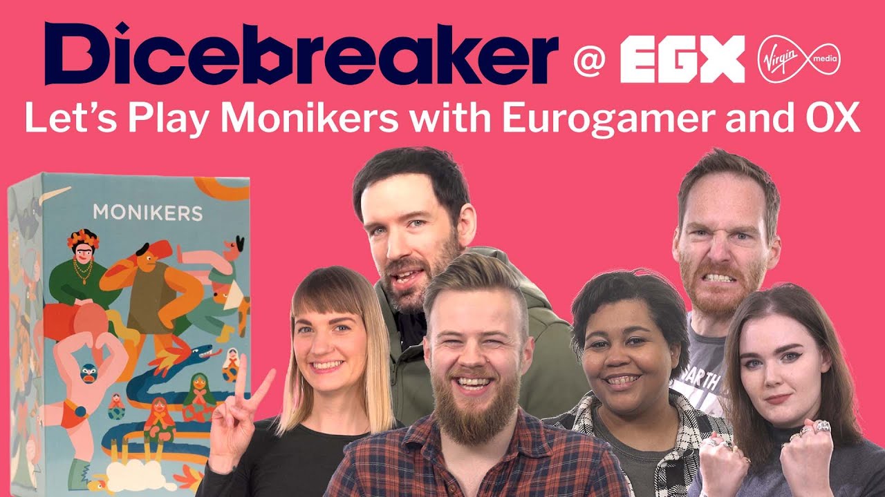 Lets play Monikers with Outside Xbox and Eurogamer at EGX 2021