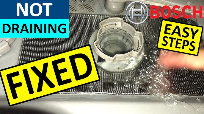 Bosch Dishwasher Salt light On and How to add Salt to Bosch Dishwasher to  prevent Limescale 