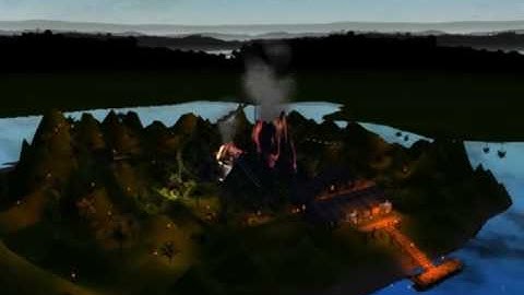 Dino Attack (an RCT3 creation)