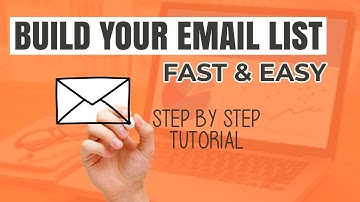 How To Build A Email List Opt-in Form Fast & Easy! ( Full Step By Step Tutorial )