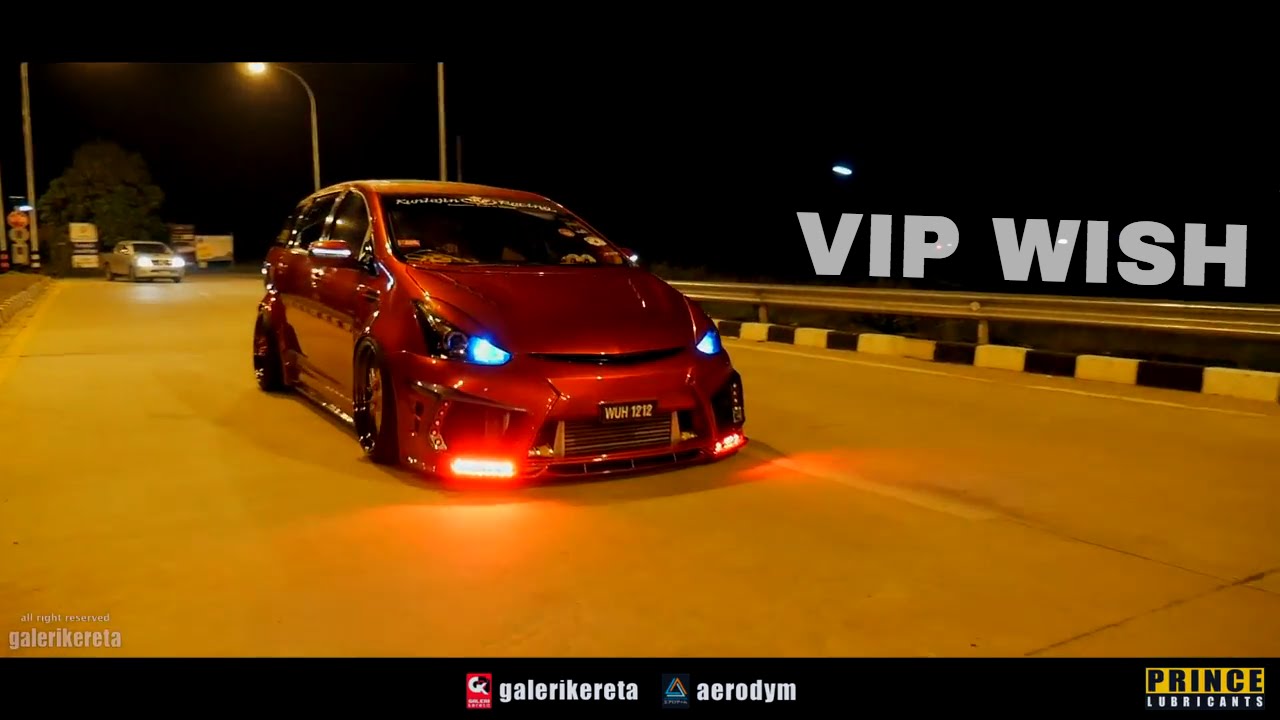 Toyota Wish 1st Generation Vip Style Race Day Thailand 2017