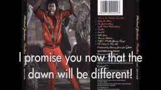 Video thumbnail of "Michael Jackson - Baby Be Mine (Instrumental with Background Vocals)"