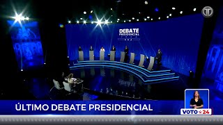 Voto 24 | Debate presidencial organizado por CCIAP, TE y Medcom