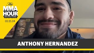 Anthony Hernandez Explains How Mario Lopez Spurred On Crazy UFC 298 Finish | The MMA Hour