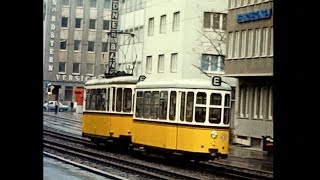 Stuttgart Trams 1975 & 81 Silent Movie