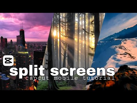 Split Screen Video Editing | Create Multiple Screens in CapCut Mobile toturials