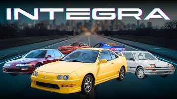 The Evolution Of The Acura Integra: Honda