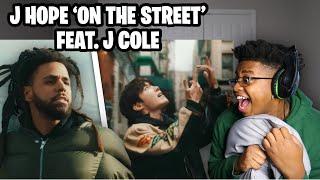 j-hope 'on the street (with J. Cole)' Official MV REACTION