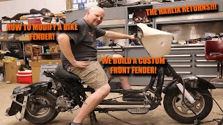 Honda Helix Part 3- The Harlix Gets a Front Fender! by Reddirtrodz 1,711 views 10 months ago 18 minutes