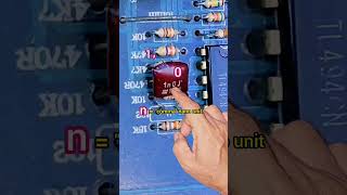The code 1n0 on the capacitor #capacitor #capacitorvalue #decoding #calculating #electronicbasis