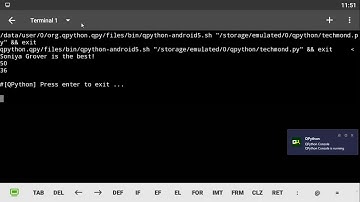 Qpython tutorial - 37 Lamda Functions