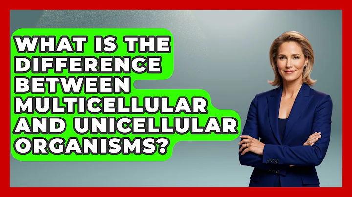 What Is The Difference Between Multicellular And Unicellular Organisms? - Biology For Everyone