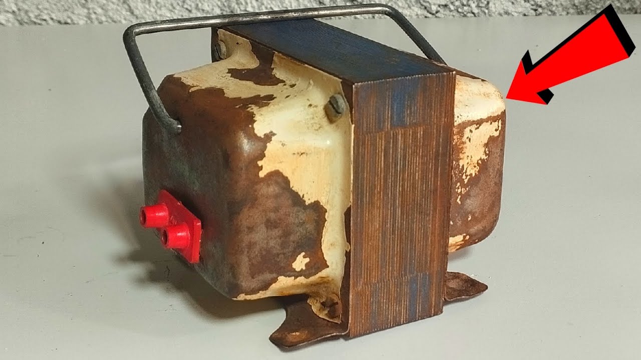 Restoration 220 to 110 Volt Transformer | 220 to 110 V Transformer Winding