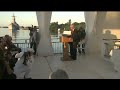 Pearl Harbor 75th: USS Arizona Blackened Canteen Ceremony