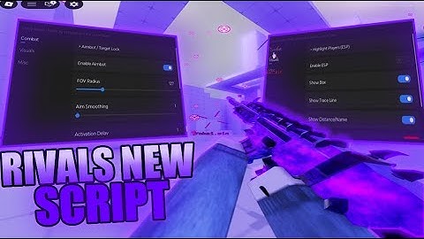 RIVALS Script No Ban , Undetected, Keyless , OP Aimbot , EsP , Free ,Work on mobile , pc