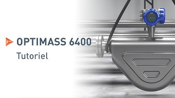 OPTIMASS 6400: Installation, mise en service et vérification | KROHNE Tutorials