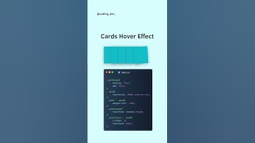 css-tricks like cards Hover Effect