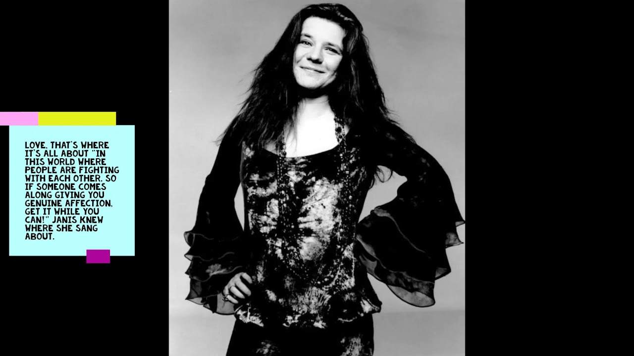 Janis Joplin Get It While You Can