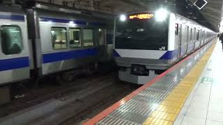 E531系 常磐線 普通列車 品川行 入線 東京駅