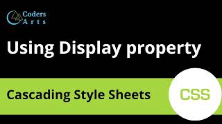 16. Using Display Property | CSS Tutorial For Beginners
