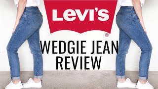LEVIS WEDGIE ICON FIT JEANS REVIEW & TRY-ON / Petite Friendly Jeans! -  YouTube