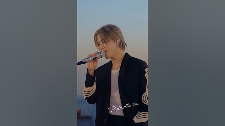 #지민 (#Jimin) 'Rebirth' Live Clip is OUT NOW #Jimin_MUSE
