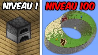 J'ai Testé des Illusions d'Optique Minecraft de Niveau 1 à 100 !