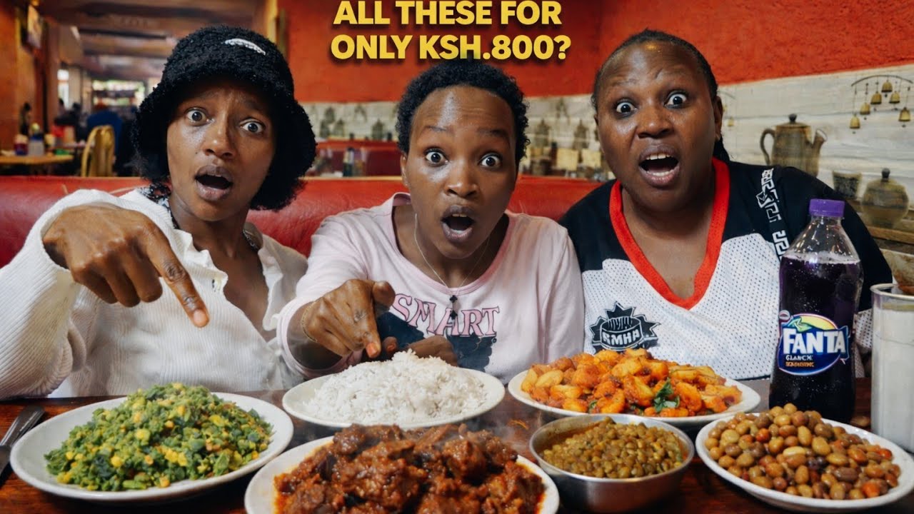 We tried Authentic Kenyan🇰🇪 local food at a local restaurant|| Lunch date with friends 🥰