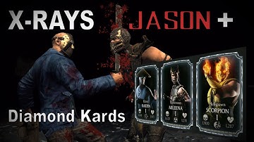 X-RAYs RELENTLESS Jason + DIAMOND Kards Mortal Kombat X mobile 1.10 iOS/Android
