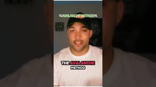 The Avalanche Method - Pay off Debt FAST! #personal finance #financialliteracy #moneyhabits