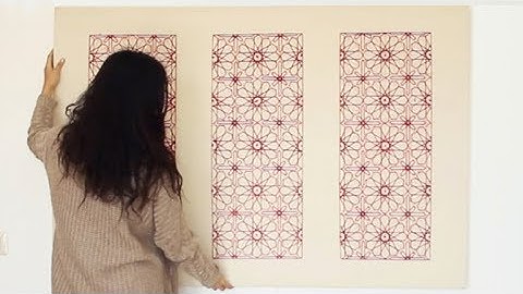 12 Fold Rosette - Sacred Geometry String Art/Embroidery
