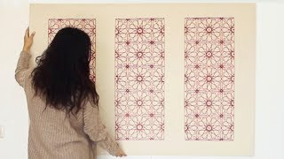 12 Fold Rosette - Sacred Geometry String Art/Embroidery