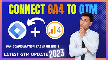 How to connect GA4 to GTM 2024 | GA4 configuration tag is missing | #googletagmanager #howto