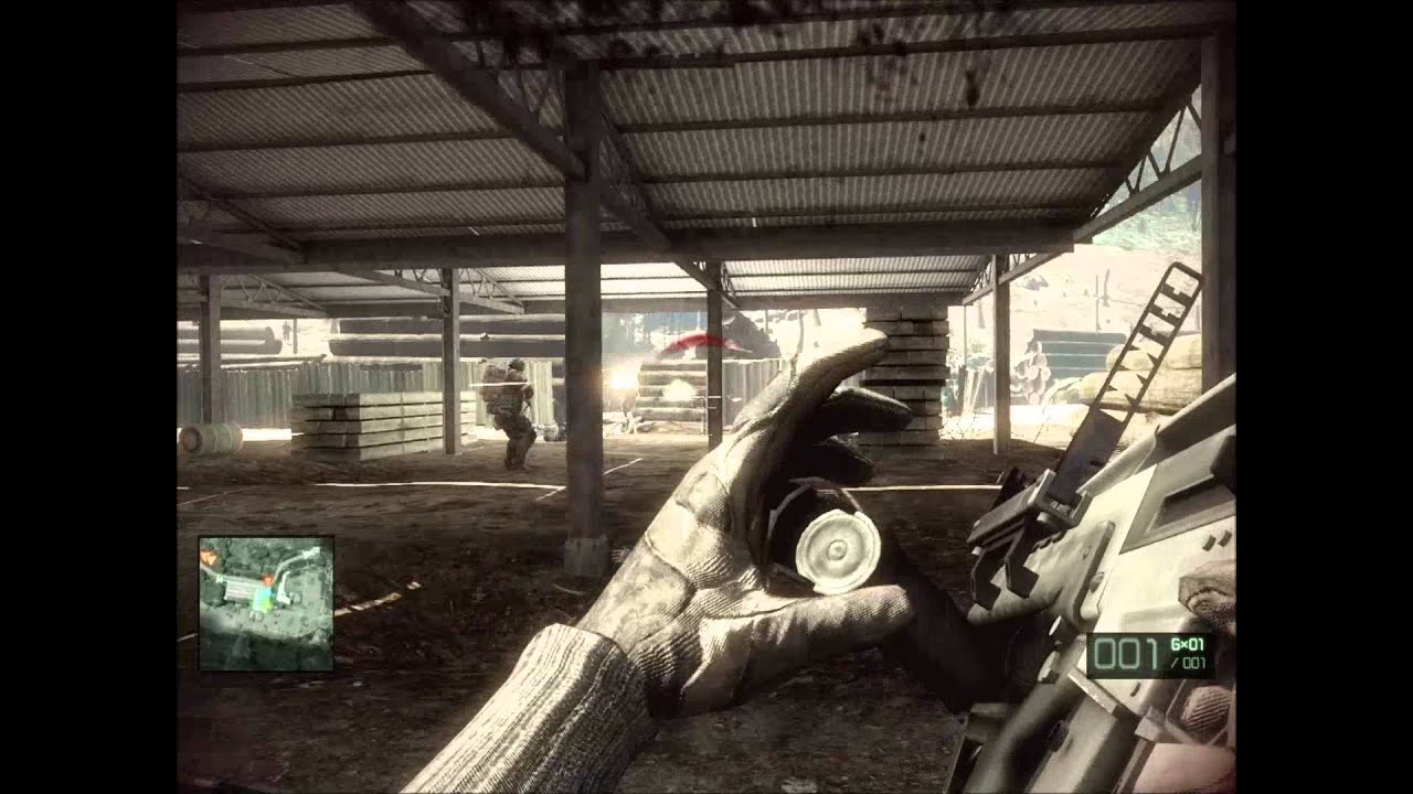BATTLEFIELD BAD COMPANY 2 Gameplay ON AMD HD 6570 1 GB, AMD PHENOM II x4 850 ,4 GB ram