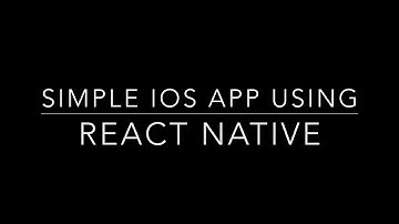 React Native iOS setup in 3 minutes