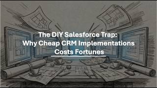 The DIY Salesforce Trap:  Why Cheap CRM Implementations Cost Fortunes