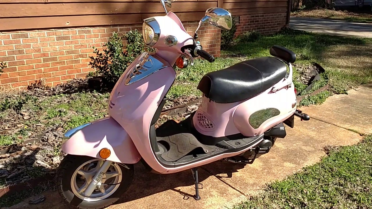 Scooter idling YouTube