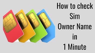 How to check sim owner name in 1 minute screenshot 2