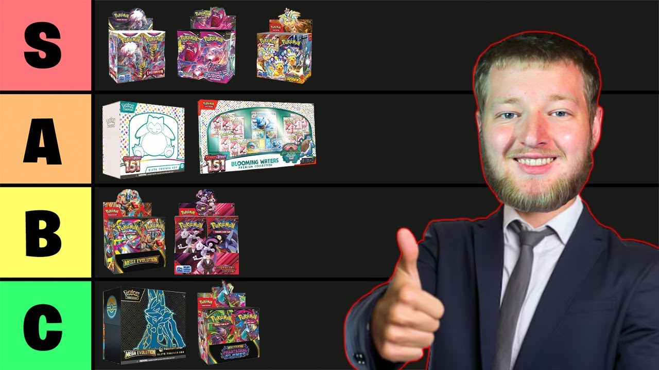 TOP POKEMON PRODUCTS TIER LIST (2026)