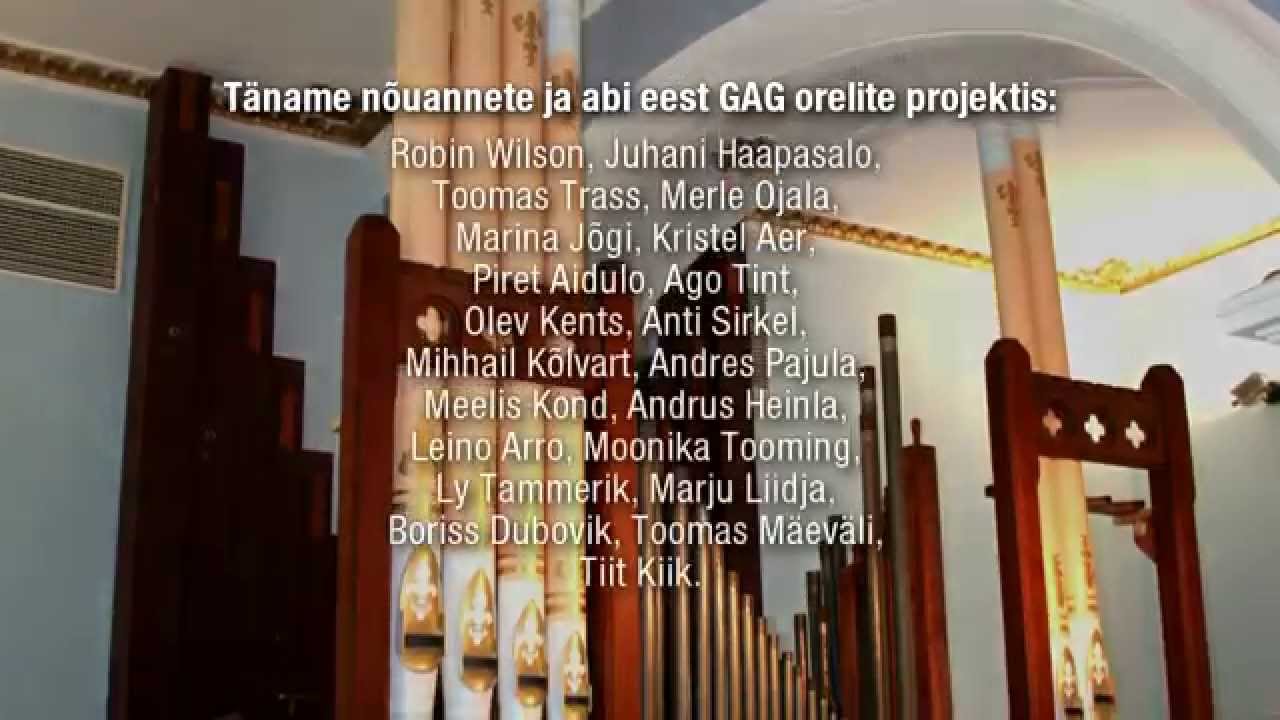 Orelid Gustav Adolfi Gümnaasiumisse II osa - teostus 2014