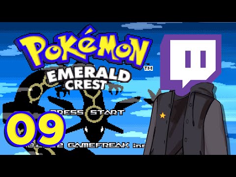 Twitch faz um NUZLOCKE de Pokémon Emerald Crest - VOD 09