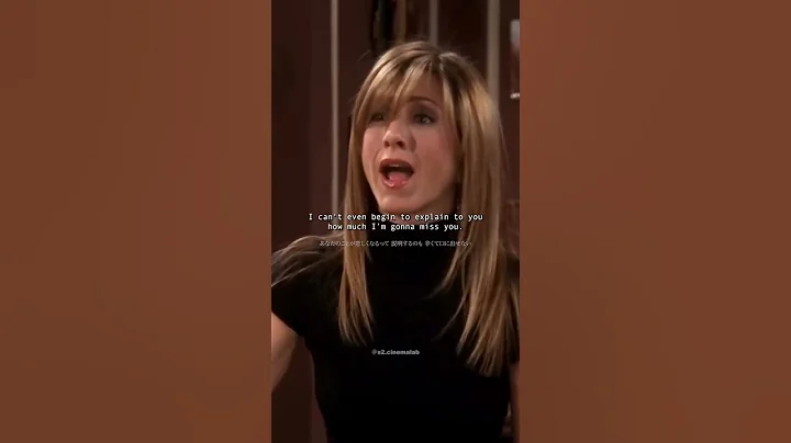 Ross and Rachel emotional scene #chandlerbing #centralperk #matthewperry #friendsedit #friends