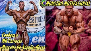 Conheça O Mr Universe Marcello De Angelis Horse 2019 Monstromotivacional