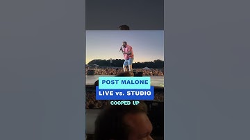 Thumbnail of LIVE vs. STUDIO POST MALONE - Cooped Up part 2