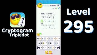 Cryptogram Tripledot Level 295 Answer | SolutionGuruji
