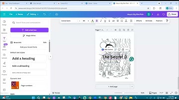 Editing Coloring Pages Like a Pro in Canva