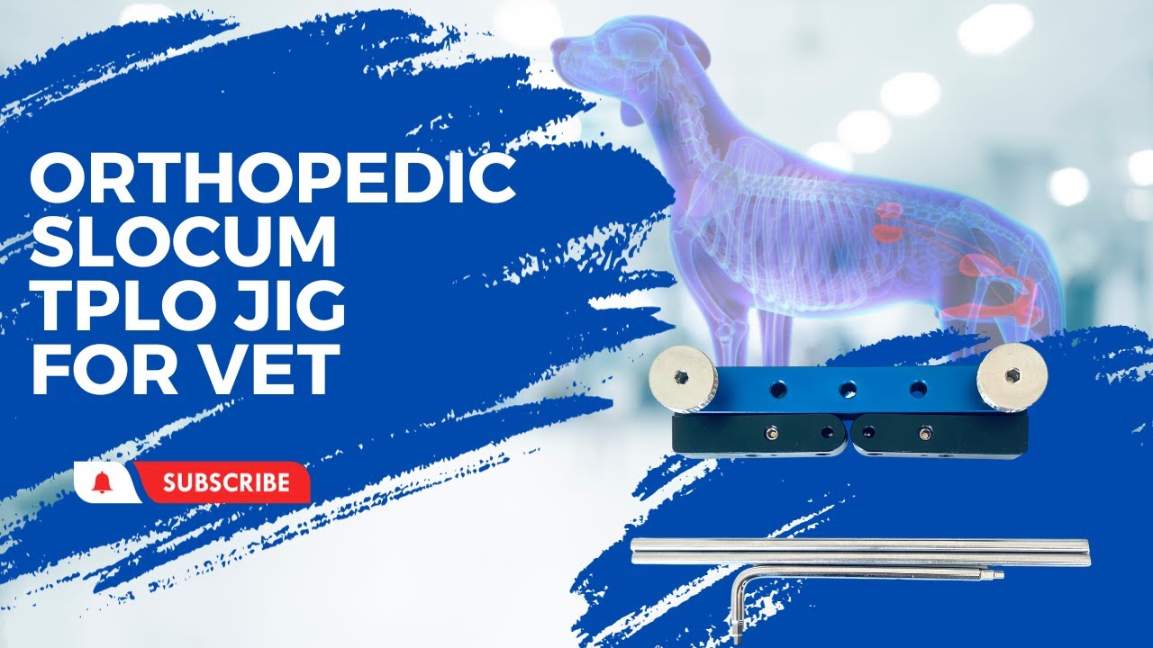 Slocom Surgical Instrument Slocum TPLO Jig Veterinary Orthopedic TPLO Plate Set Pet Equipment Vet ...